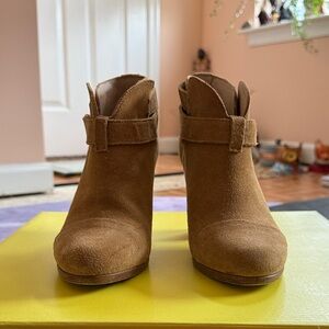 rag & bone Tan Suede Ankle Booties